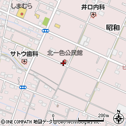 愛知県愛西市北一色町昭和338周辺の地図