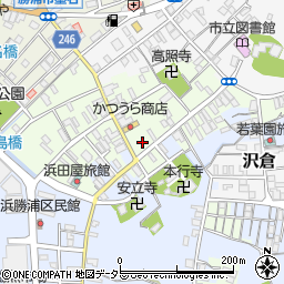 丸竹都寿司本店周辺の地図