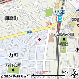 愛知県名古屋市中川区万町212周辺の地図