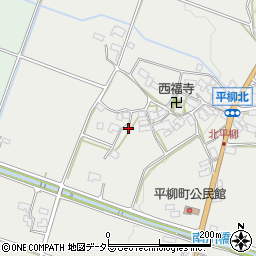 滋賀県東近江市平柳町1634周辺の地図