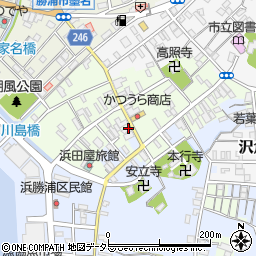 千葉県勝浦市勝浦162周辺の地図