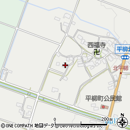 滋賀県東近江市平柳町1635周辺の地図