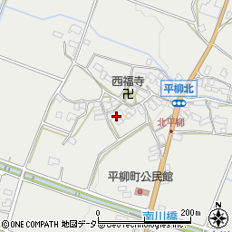 滋賀県東近江市平柳町1668周辺の地図