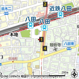 株式会社ミニミニ　八田店周辺の地図