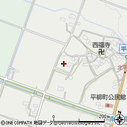 滋賀県東近江市平柳町1652周辺の地図