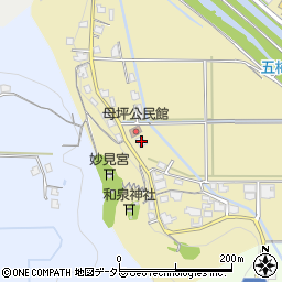 兵庫県丹波市柏原町母坪482周辺の地図