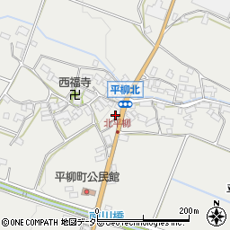 滋賀県東近江市平柳町1686周辺の地図