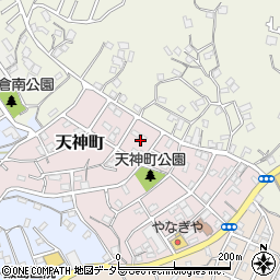 神奈川県三浦市天神町14周辺の地図