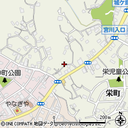神奈川県三浦市三崎町諸磯981-2周辺の地図