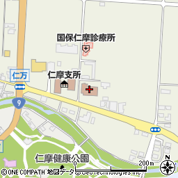 大田市立仁摩図書館周辺の地図