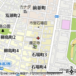 愛知県名古屋市中川区石場町周辺の地図