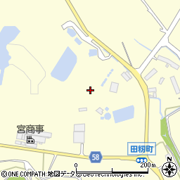 愛知県豊田市田籾町広久手周辺の地図
