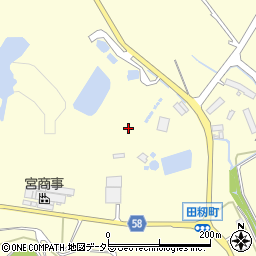 愛知県豊田市田籾町（広久手）周辺の地図