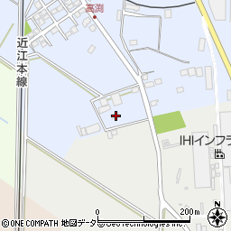滋賀県東近江市五個荘小幡町918-2周辺の地図