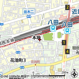 愛知県名古屋市中川区岩塚町周辺の地図