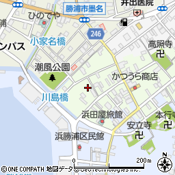 千葉県勝浦市勝浦97周辺の地図
