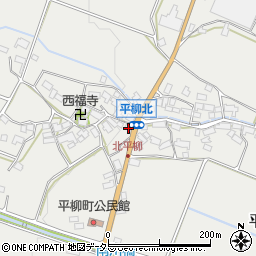 滋賀県東近江市平柳町1687周辺の地図