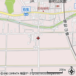 兵庫県丹波市氷上町石生周辺の地図