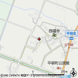 滋賀県東近江市平柳町1664周辺の地図