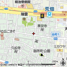 愛知県名古屋市昭和区御器所3丁目8-12周辺の地図