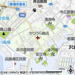 千葉県勝浦市勝浦60周辺の地図