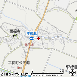 滋賀県東近江市平柳町843周辺の地図