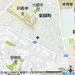 愛知県名古屋市昭和区楽園町137周辺の地図