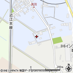 滋賀県東近江市五個荘小幡町95周辺の地図