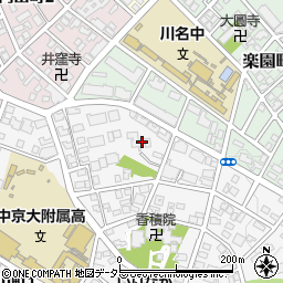 愛知県名古屋市昭和区川名山町7周辺の地図