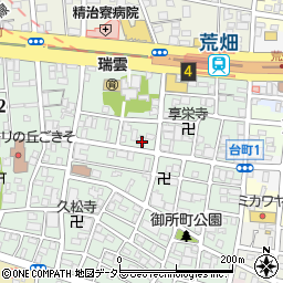 愛知県名古屋市昭和区御器所3丁目8-15周辺の地図