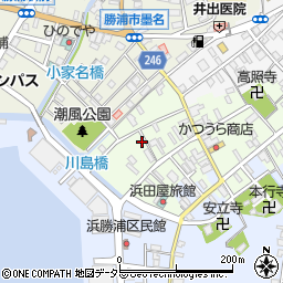 千葉県勝浦市勝浦99周辺の地図