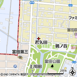 愛知県名古屋市中川区服部3丁目1507-2周辺の地図