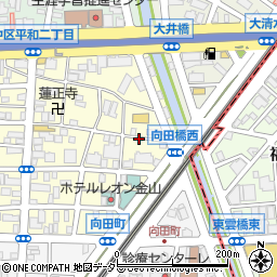 名鉄協商平和第４駐車場周辺の地図