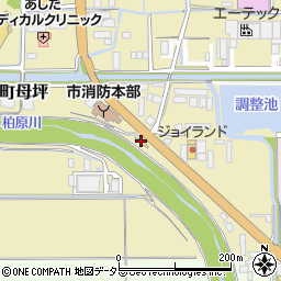 兵庫県丹波市柏原町母坪404-1周辺の地図