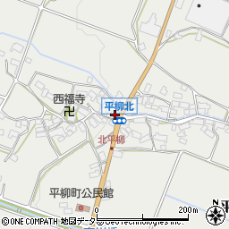 滋賀県東近江市平柳町1688周辺の地図