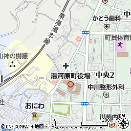 湯河原町役場前さがみ伊豆総合法務事務所周辺の地図