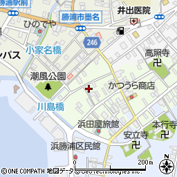 千葉県勝浦市勝浦100周辺の地図