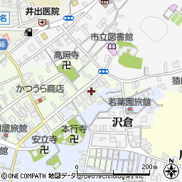 千葉県勝浦市勝浦22周辺の地図