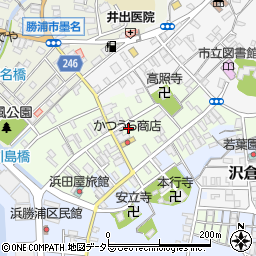 千葉県勝浦市勝浦59周辺の地図