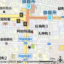 ソフィア外語学院　御器所校周辺の地図