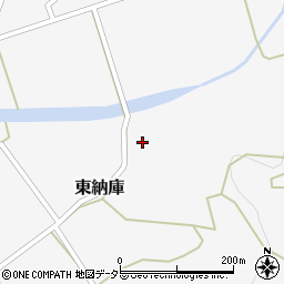愛知県設楽町（北設楽郡）東納庫（吹上）周辺の地図