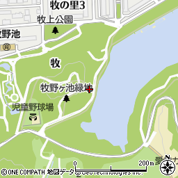 愛知県名古屋市名東区猪高町大字高針前山周辺の地図
