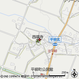 滋賀県東近江市平柳町1678周辺の地図