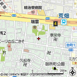 佐久間商店周辺の地図