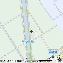 滋賀県近江八幡市安土町常楽寺2445周辺の地図