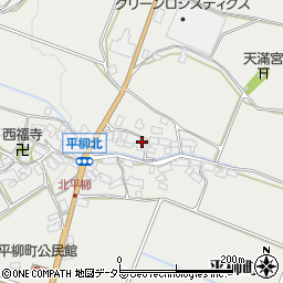 滋賀県東近江市平柳町623周辺の地図