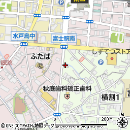 富士警察署富士駅南交番周辺の地図