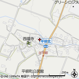 滋賀県東近江市平柳町1694周辺の地図
