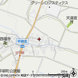 滋賀県東近江市平柳町628周辺の地図