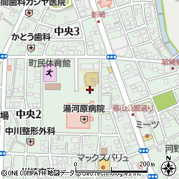 神奈川県足柄下郡湯河原町中央周辺の地図